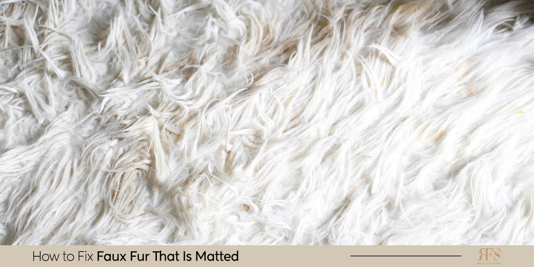 How to Fix Faux Fur That Is Matted