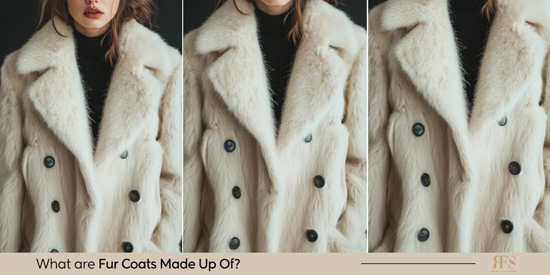 what are fur coats made of