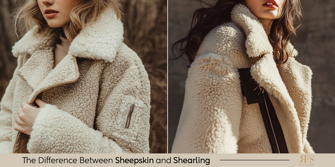 shearling vs sheepskin