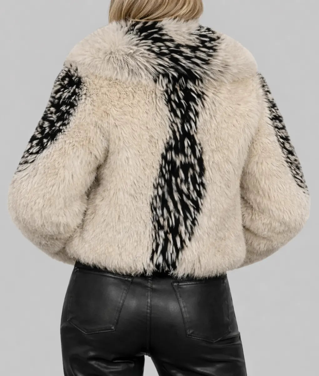 Broadcaster Erin Andrews Women's Fur Jacket | Women's Fur Jacket-2