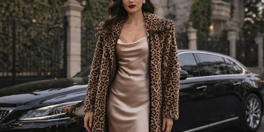 mob wife aesthetic fur coat