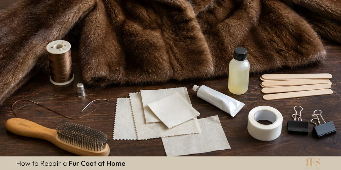fur coat repair at home