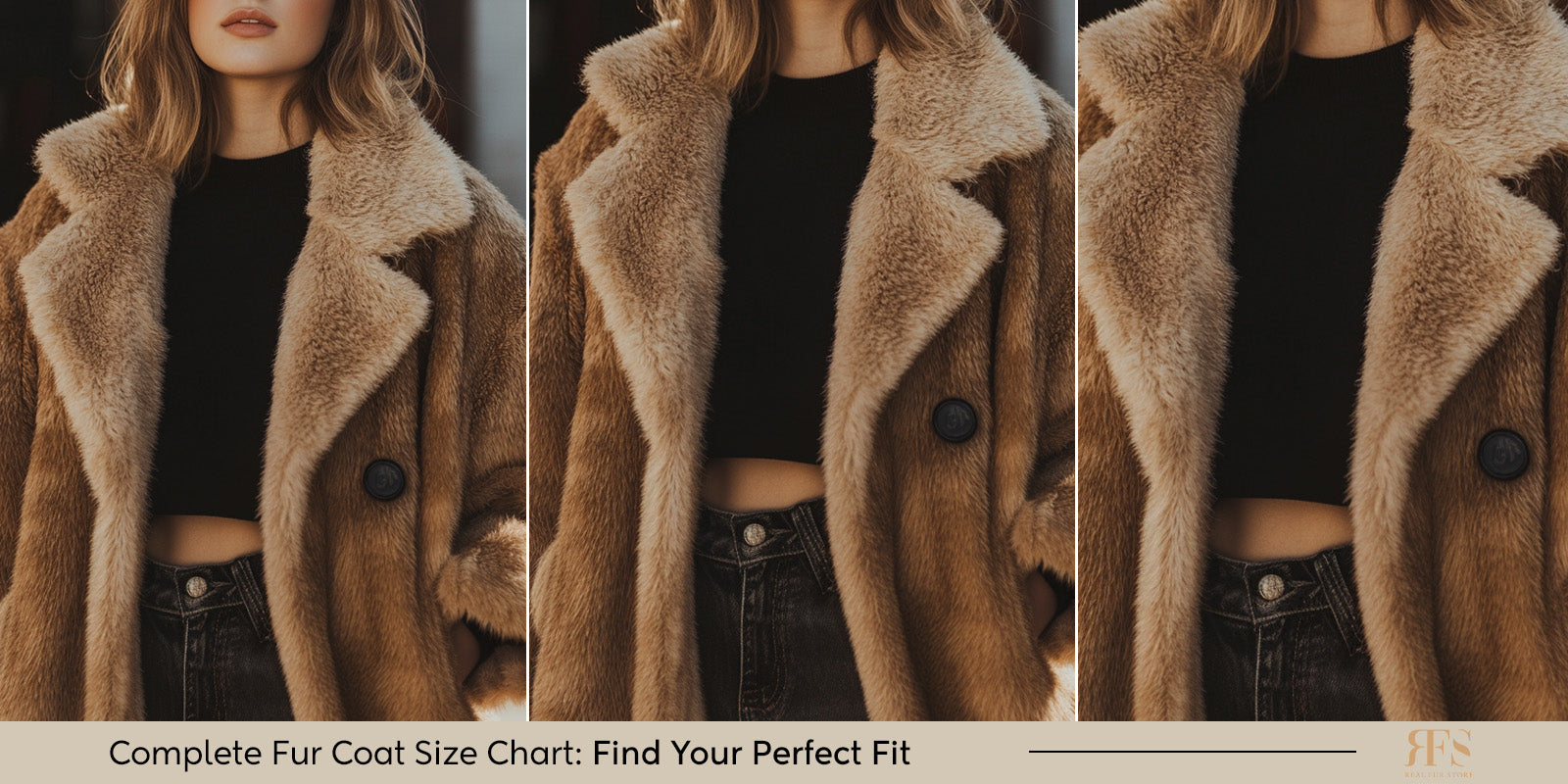 Real Fur Store Fur Size Guide