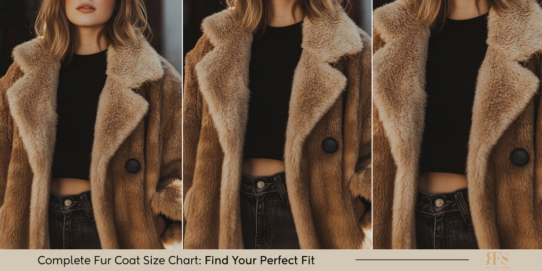 fur coat size chart