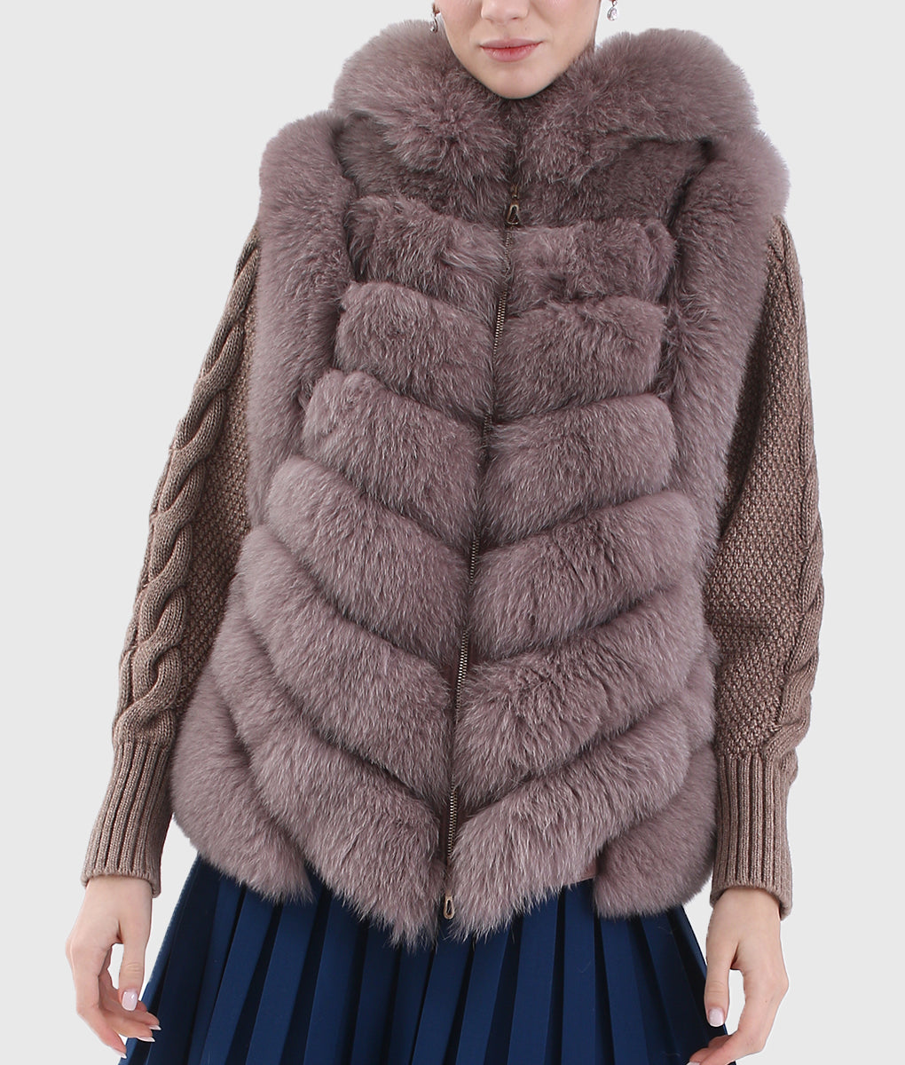 Rabbit Fur Coat | Rex Rabbit Fur Coat by RFS