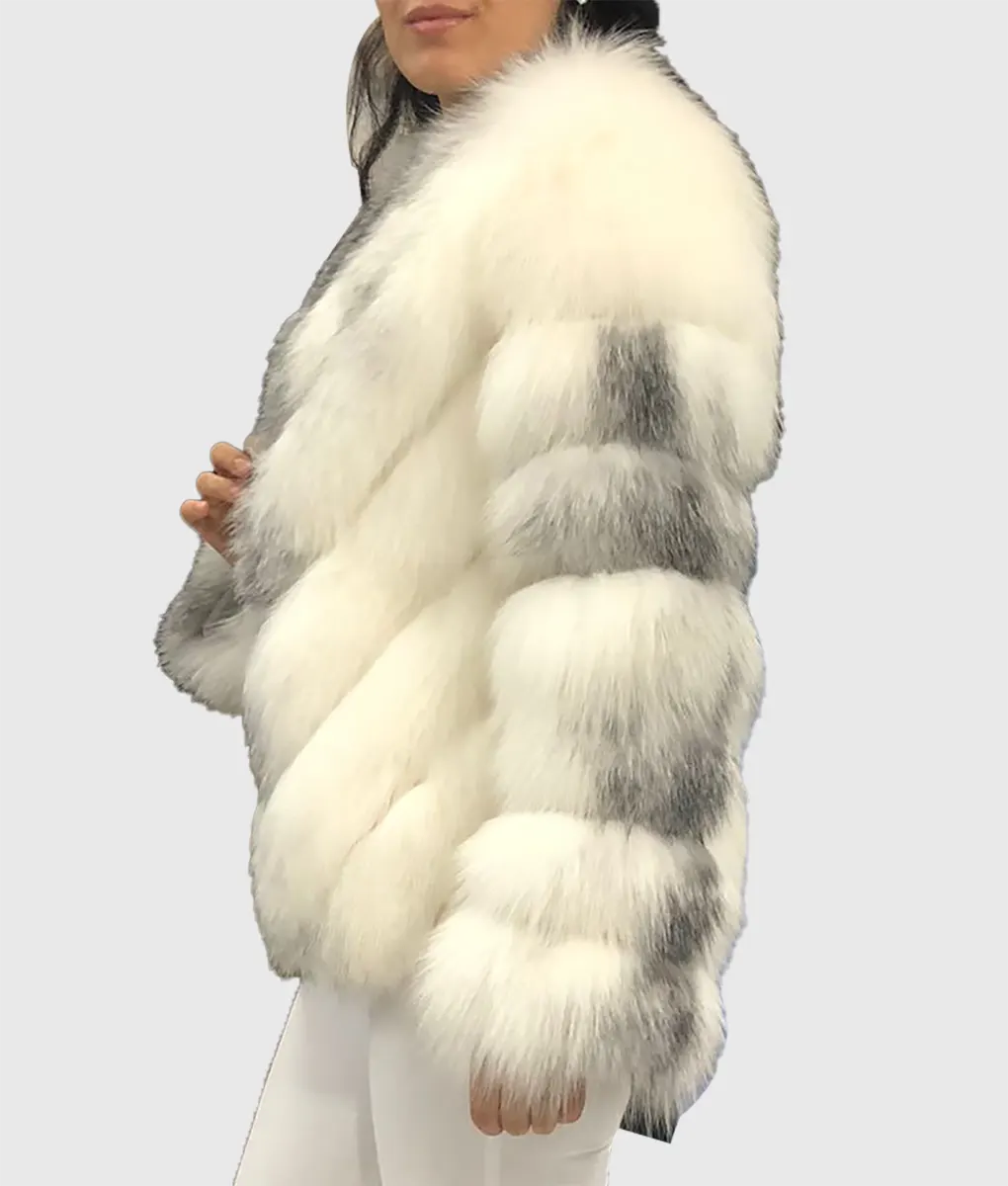 Lloyd White Mink Fur Jacket-3