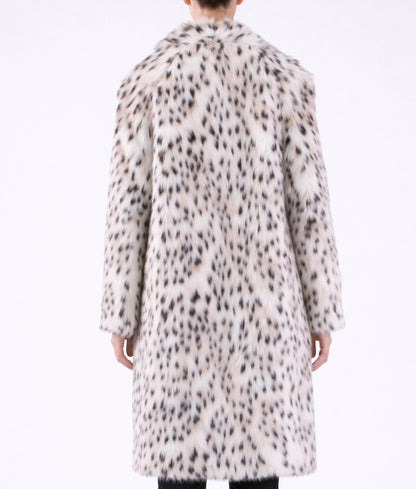 Maya Women’s Lynx Real Fur Long Coat